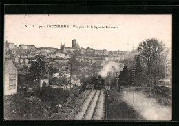 CPA Angouleme, Vue Prise De La Ligne De Bordeaux  - Angouleme