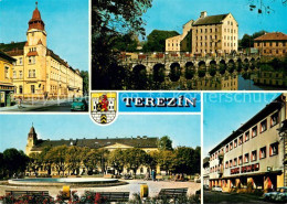73743223 Terezin Theresienstadt CZ Budova Posty Terezinske Mlyny Namesti Cs Arma - Tchéquie