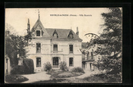 CPA Neuville-de-Poitou, Villa Roseraie  - Neuville En Poitou