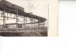 STATI UNITI  1918 - Elevated R.R. Curve At 110th Street, N.Y. - Andere & Zonder Classificatie