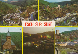 GRAND DUCHE DU LUXEMBOURG   ESCH SUR SURE  MULTIVUE - Esch-sur-Sure