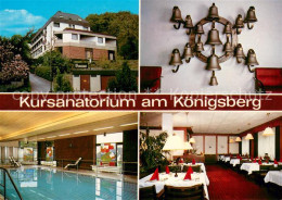 73743047 Bad Pyrmont Kursanatorium Am Koenigsberg Glockenspiel Hallenbad Gastrau - Bad Pyrmont