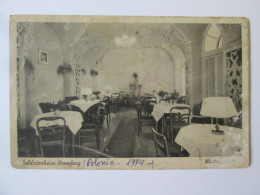 Rare! Poland-Bydgoszcs/Bromberg:Dinning Hall Of German Soldiers 1944 Postcard/Carte Pos.refectoire Des Soldats Allemands - Polonia