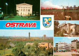 73742848 Ostrava Maehrisch Ostrau Theater Stadtpanorama Innenstadt  - Tchéquie