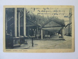 Rare! Poland-Iwonicz:Salles De Bains Et Promenade Interieure C.post.1927/Bathrooms & Indoor Promenade Postcard 1927 - Polen
