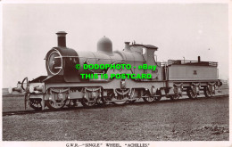 R545932 G. W. R. Single Wheel. Achilles. Series 6. Great Western Railway - Monde