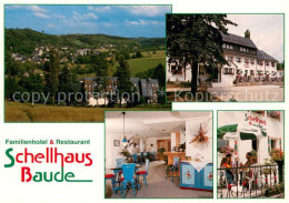 73742745 Geising Erzgebirge Panorama Familienhotel Restaurant Schellhaus Baude G - Geising