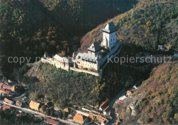 73742717 Karlstejn Hrad Karlstejn Fliegeraufnahme Karlstejn - Tchéquie