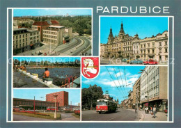 73742702 Pardubice Pardubitz CZ Pernstynovo Platz Mit Rathaus Velkou Rozrustaji  - Tchéquie