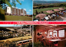 73742641 Schmallenberg VdK Haus Fredeburg Terrasse Panorama Gastraum Schmallenbe - Schmallenberg