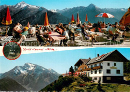 73742618 Mayrhofen Zillertal Mit Der Penkenbahn Zur Gschoesswandhuette Sonnenter - Autres & Non Classés