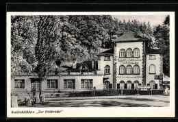 AK Marburg, Waldschlösschen Zur Nehbrücke  - Marburg