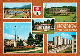 73742597 Roznov Pod Radhostem Freibad Hotel Platz Wohnsiedlung Hochhaeuser Rozno - Tchéquie