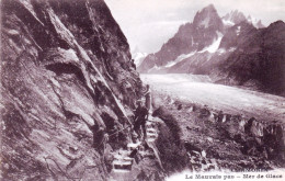 74 - Haute Savoie - CHAMONIX - Le Mauvais Pas - Mer De Glace - Chamonix-Mont-Blanc