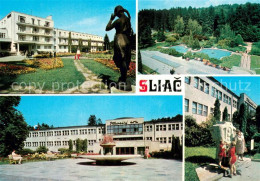 73742529 Sliac Szliacs Slovakia Teilansichten Park Pool  - Slovakia