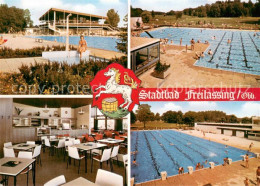 73742483 Freilassing Stadtbad Schwimmbecken Gastraum Freilassing - Freilassing