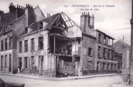 59 - DUNKERQUE -  Quai De La Citadelle ( Un Obus De 380 ) Guerre 1914 - Dunkerque