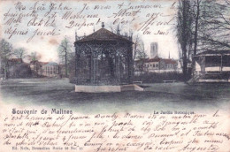 MALINES - MECHELEN - Souvenir De Malines - Le Jardin Botanique - Mechelen