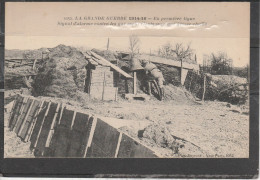 Cloche - La Grande Guerre1914-16 - En Première Ligne - Signal D' Alarme Contre Les Gaz Asphyxiants Avec Une Grosse Cloch - War 1914-18