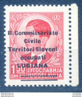 Lubianaa. Soprastampato 1941. - Other & Unclassified