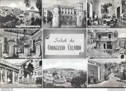 Al248 Cartolina Saluti Da Corigliano Calabro Provincia Di Cosenza - Cosenza