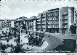 Ah698 Cartolina Catanzaro Citta' Nuovo Rione S.leonardo Piazza Monte Grappa - Catanzaro