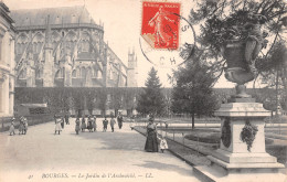18 BOURGES LE JARDIN DE L ARCHEVECHE - Bourges