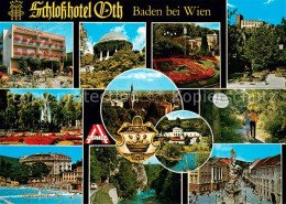 73742132 Baden Wien Schlosshotel Oth Park Schloss Thermalstrandbad Waldpartie Ba - Sonstige & Ohne Zuordnung