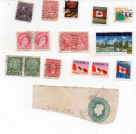 * Lot De 15 Timbres Oblitérés  Du CANADA - Andere & Zonder Classificatie