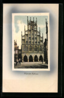 AK Münster I. W., Anblick Des Rathauses  - Münster