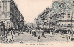 13 MARSEILLE LA CANNEBIERE VUE DU COURS - Canebière, Stadscentrum