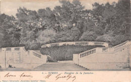 30 NIMES ESCALIER DE LA FONTAINE - Nîmes