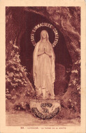 65 LOURDES LA VIERGE DE LA GROTTE - Lourdes