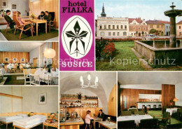 73741987 Susice CZ Hotel Fialka Gastraeume Brunnen Zimmer Bar  - Tschechische Republik