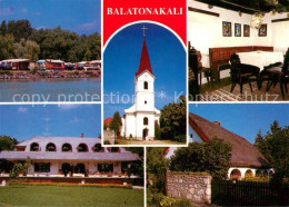 73741952 Balatonakali HU Camping Kirche Gasthaus Gaststube  - Hongrie