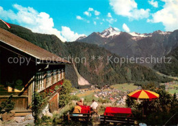 73741941 Mayrhofen Zillertal Alpengasthaus Zimmereben Panorama Mit Ahornspitze M - Other & Unclassified