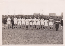 PHOTOGRAPHIE FOOTBALL 21 MARS 1937 RENNES EQUIPE DE LA L.O.F.A LOUIS FINOT - Sport