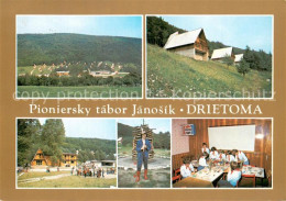 73741922 Drietoma Slovakia Pioniersky Tabor Janosik Details  - Slovaquie