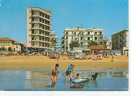 LIDO DI JESOLO-VENEZIA-PENSIONE=ROSANNA E CASAVERDE=-CARTOLINA VERA FOTOGRAFIA  VIAGGIATA  IL 22-6-1967 - Venezia (Venice)