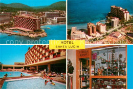 73741848 Palma Nova Mallorca Hotel Santa Lucia Son Matias Fliegeraufnahme Pool T - Sonstige & Ohne Zuordnung