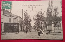 92 - RUEIL - AVENUE DU CHEMIN DE FER - Rueil Malmaison