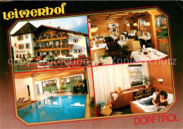 73741829 Dorf Tirol Pension Leimerhof Gaststube Hallenbad Zimmer Dorf Tirol - Autres & Non Classés