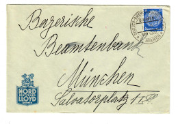 Deutsch-Amerikanische Seepost-New York-Bremen 1934 - Lettres & Documents