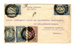 Indien: Via Air Mail 1931 Nach Frankfurt - Other & Unclassified