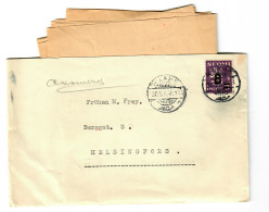 Brief Von Raahe 1946 Mit Briefinhalt Nach Helsingfors - Andere & Zonder Classificatie