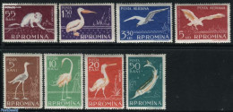 Romania 1957 Animals 8v, Mint NH, Nature - Animals (others & Mixed) - Birds - Fish - Nuevos