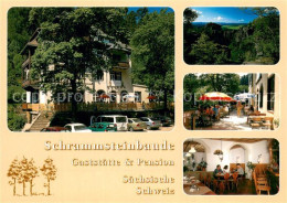 73741771 Bad Schandau Schrammsteinbaude Gaststaette Und Pension Terrasse Gaststu - Bad Schandau