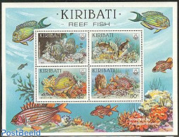 Kiribati 1985 Fish S/s, Mint NH, Nature - Fish - Poissons