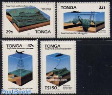 Tonga 1985 Tonga Graves 4v, Mint NH, Transport - Aircraft & Aviation - Ships And Boats - Flugzeuge