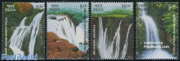 India 2003 Waterfalls 4v, Mint NH, Nature - Water, Dams & Falls - Nuevos
